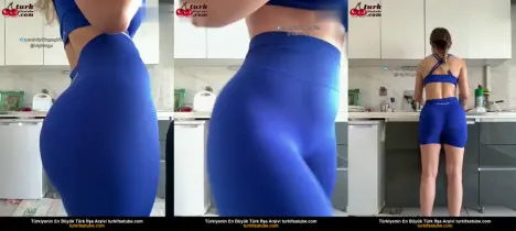 Zarina ifşa Mavi Taytlı Yayın Posteri