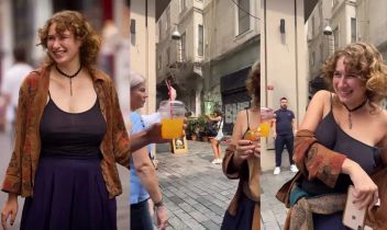 Bu kızın videosunu görmüş olanlar olabilir. Instagram'da görmüştüm, bir tane sokak fotoğrafçısı fotoğraflarını çekiyordu. Ben de OnlyFans'ını buldum. 1 Posteri