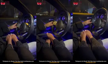 Selin03 Arabayı Kullananın Ağzına Ayak İstedi Posteri