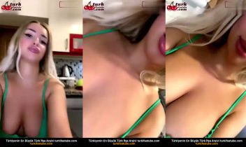 Canlı Yayında Sakso ile Seks Çıplak Sarışın Bayan Posteri