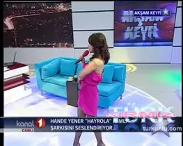 Hande Yener  – sıcak anları – Akşam Keyfi - Turkunlu üzerinde izle