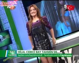 Hilal Cebeci – seksi videoları – Bay Tahmin, 2012-05-19 - Turkunlu üzerinde izle