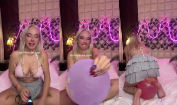 Pelin Asmr Patreon ifşa - Balon patlatma 🥵 Posteri