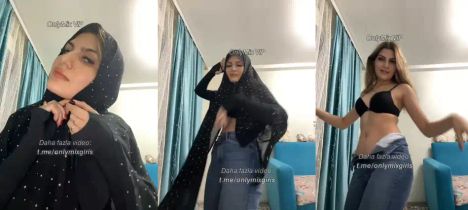 Türbanlı Gümüş Güray (dildolu) ifşa içerikleri part 11