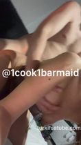 1cook1barmaid (Şima Simal) çiftinin Onlyfans ifşa videosu - Ağzımdan lezzetli bir şey damlıyor🤤🤤