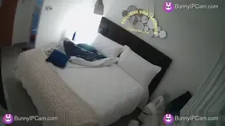 Horny Wife Strips Naked In Bedroom Caught On Hidden Cam — animated preview