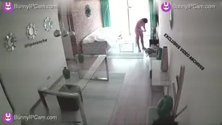Horny Couple Fucks Hard on Living Room Sofa Caught on Cam — Watch on BunnyIPCam