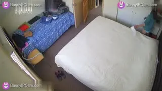 Horny Wife Ignores Him And Forces Herself On Top For Rough Ride — Watch on BunnyIPCam