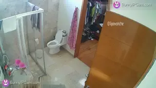Horny Teen Takes Long Shower Totally Unaware Of The Hidden Cam — animated preview