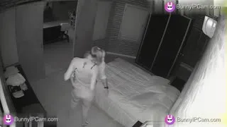 Bald Boyfriend Drops Down and Licks Her Wet Clit Passionately — Watch on BunnyIPCam