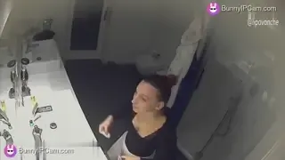 Hidden Cam Catches Her Daily Bathroom Routine After Fake Joke Install — animated preview