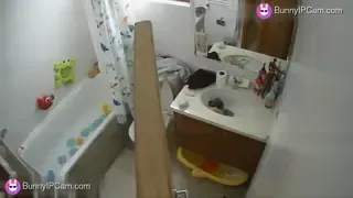 Real Spy Cam Catches Her Sitting On Toilet Texting Every Morning — animated preview