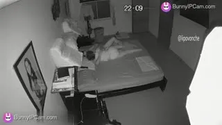 Horny Wife Teases and Fucks Him Hard in Their Bed Hidden Cam — Watch on BunnyIPCam