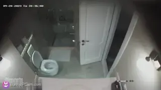 Sluts Getting Ready For Work Naked In Shared Bathroom — animated preview