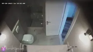 Two Besties Peeing and Bathing Together in Morning Routine — animated preview
