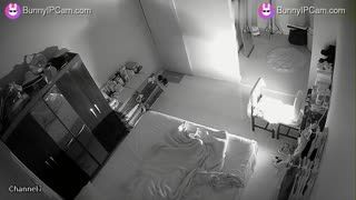 Real Couple Fucks Slow And Deep Without Rushing In Their Bed — Watch on BunnyIPCam