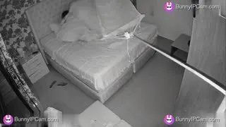 Hidden Bedroom Cam Catches Couple Fucking Hard and Loud — Watch on BunnyIPCam