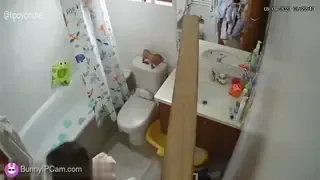 Hidden Cam Catches Their Secret Morning Fuck Routine — animated preview