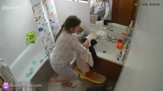 Hidden Cam Catches Their Secret Morning Fuck Routine — Watch on BunnyIPCam