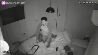 Horny Couple Fucks For The First Time And Bangs All Night Long — Watch on BunnyIPCam