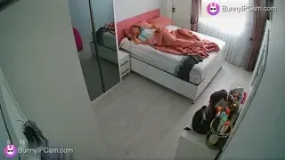 Mature Lady Fingers Her Wet Pussy Hard While Sleeping In Bedroom — animated preview