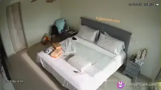 Husband Watches Wife Get Dressed For Big Meeting Spy Cam — animated preview