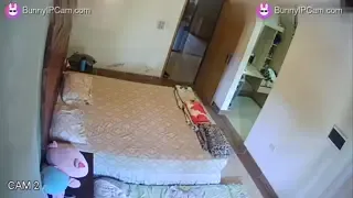 Horny Couple Fucks Passionately Like Wild Rabbits On Spy Cam — animated preview