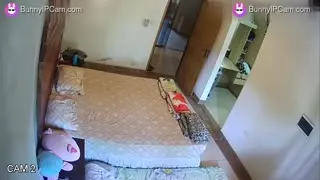 Horny Couple Fucks Passionately Like Wild Rabbits On Spy Cam — Watch on BunnyIPCam