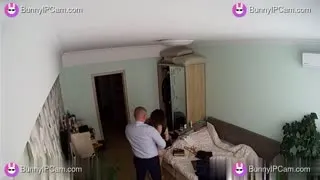 Horny Boyfriend Fucks His Girlfriend In A Quickie — Watch on BunnyIPCam