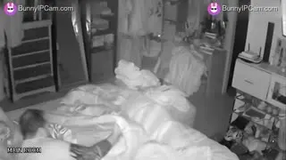 Horny Husband Fucks Chubby Wife While Fantasizing About Skinny Girl — Watch on BunnyIPCam