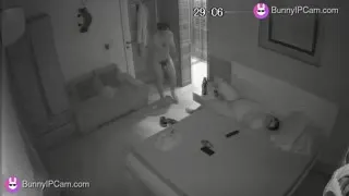 Horny Wife Fucks Husband While He Watches Porn on His Phone — Watch on BunnyIPCam