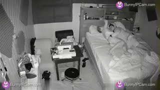 Nighttime Fuck Session Helps This Couple Burn Calories — Watch on BunnyIPCam