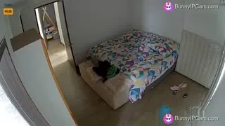 Horny Housewife Fingers Her Wet Pussy Waiting For Husband To Fuck Her — Watch on BunnyIPCam