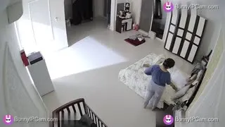 Lustful Husband Buries His Face In Chubby Wife's Big Soft Ass And Licks Greedily — Watch on BunnyIPCam