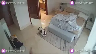 Naked Husband Throws Wife On Bed And Shoves Cock Down Her Throat — animated preview