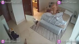 Naked Husband Throws Wife On Bed And Shoves Cock Down Her Throat — Watch on BunnyIPCam