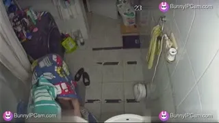 Naked Mommy With Big Tits Dries Her Hair Then Slips On Sexy Panties — Watch on BunnyIPCam