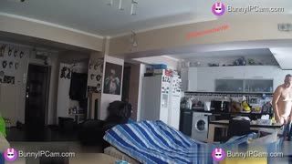 Housewife Teases Fat Husband's Balls With Her Sharp Fingernails — Watch on BunnyIPCam