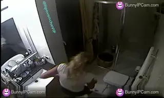 Mature Blonde Pisses Freely While Husband Shits Right Next To Her — animated preview