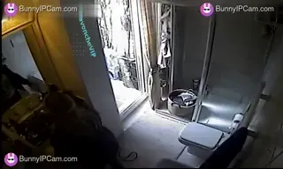 Mature Blonde Checks Out Her Naked Body In Mirror After Pissing — animated preview