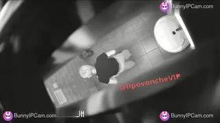 Skinny Blonde Drops Panties Flashes Shaved Pussy Before Pissing — Watch on BunnyIPCam