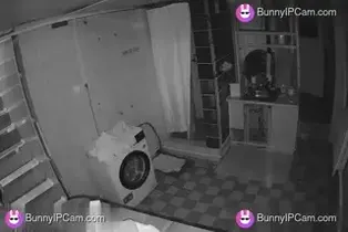 Skinny Girl Flashes Tight Sporty Ass While Washing Her Hair — animated preview