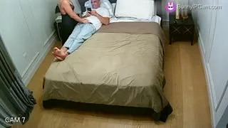 Hot Wife Strips Thin Dress While Sucking Husband's Cock Deep — Watch on BunnyIPCam
