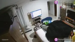 Horny Husband Ignores TV and Fucks His Wife Hard on the Couch — animated preview