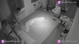 Pregnant Wife With Massive Tits Strips Naked For Husband In Bed — Watch on BunnyIPCam