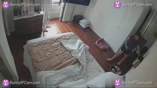 Horny Wife Rubs Her Wet Pussy To New Porn On Phone And Cums Hard — Watch on BunnyIPCam