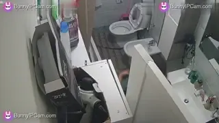 Two Hot Sisters Pee One After The Other Right In Front Of Each Other — animated preview