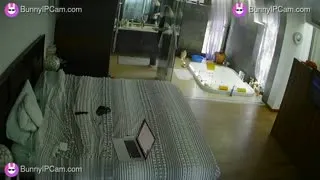Horny Milf Aims Shower Jets Straight At Her Shaved Pussy In The Tub — Watch on BunnyIPCam