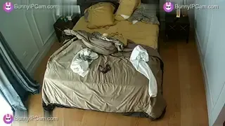 Hot Babe With Perky Bare Tits Tidies Bed Right After Rough Fuck — animated preview