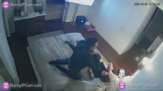Horny Wife Drops to Her Knees and Sucks Her New Lover's Cock — Watch on BunnyIPCam